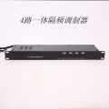4-way agile modulator CATV analog front end AV to RF
