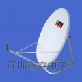 Sanwei 75cm KU band base type biased antenna triangular base