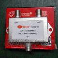 2 in 1 SAT ANT Diplexer MX21D TV Signal Mixer Satellite Splitter ANT 5-880MHz SAT 950-2400MHz