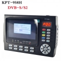KPT-958H 4.3" HD Portable Combo(DVB-S/S2+T/T2+C ) Satellite finder & HD Monitor